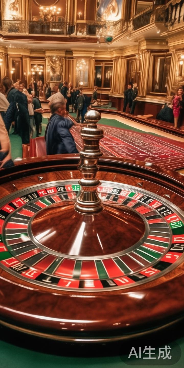 1.&nbsp;轮盘游戏
轮盘是赌场中最具代表性的游戏之一
