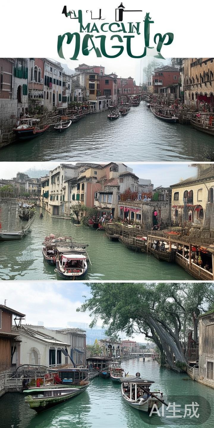 澳门赌场水上威尼斯:体验水上古运河的独特魅力 此外,不少水上古运河还配备了专业导游,讲述澳门与威