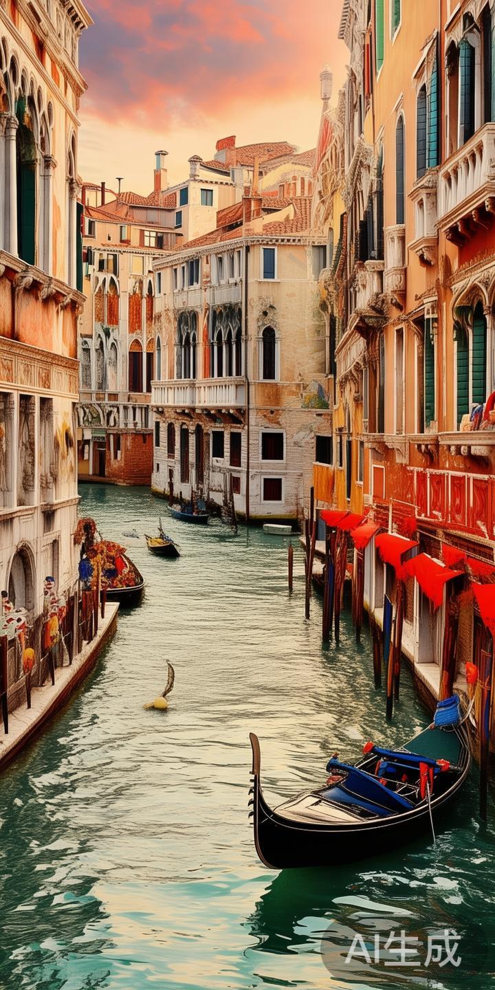 威尼斯不仅以其浪漫的水上风情吸引游客，还拥有丰富的